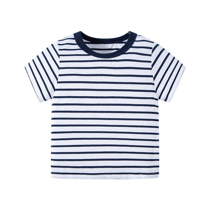 Randig T-shirt – sval och stilren