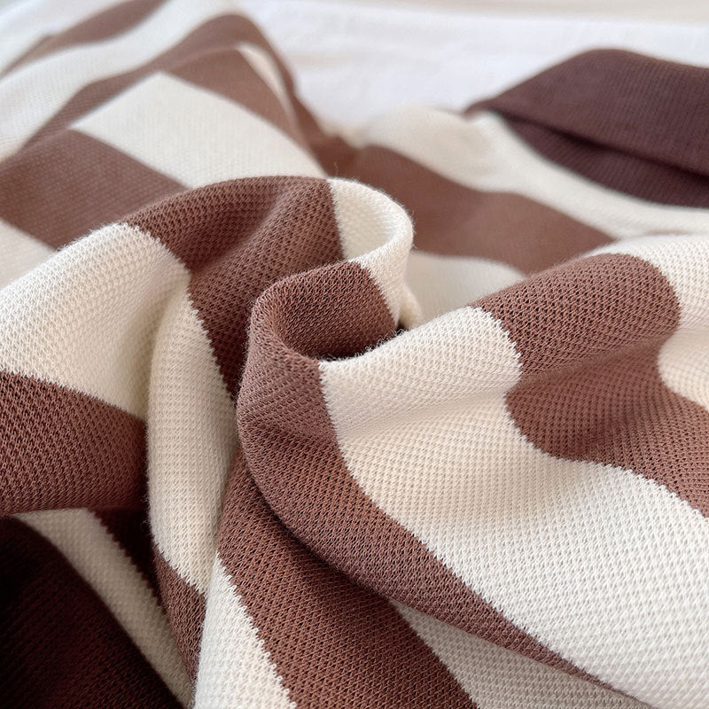 Randig tröja med krage för barn