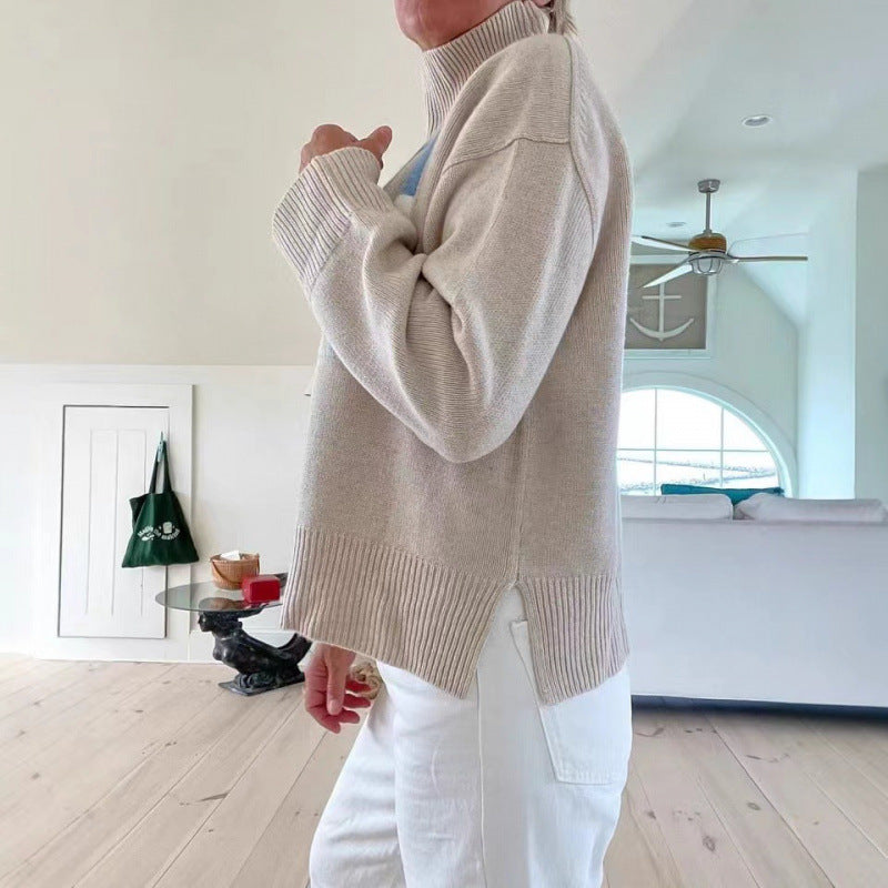 Ski-tröja med krage