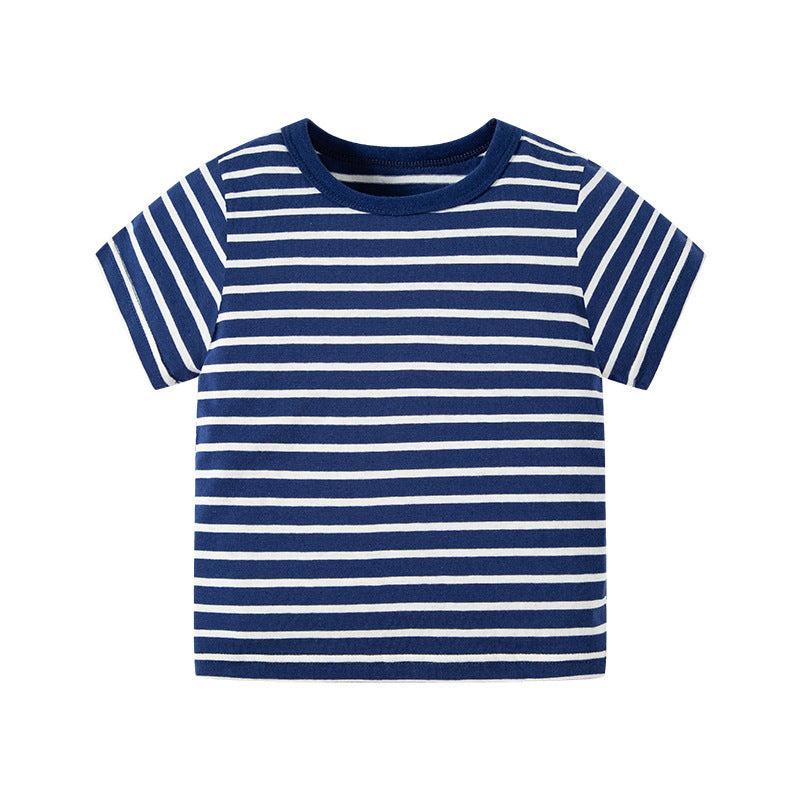 Randig T-shirt – sval och stilren