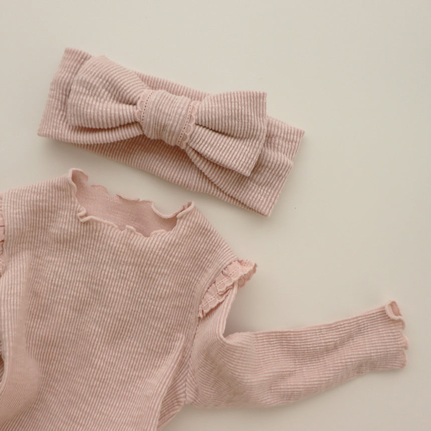 Mjuk pyjamas i bomull för barn